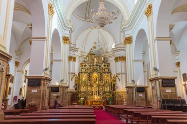Marbella, Costa del Sol, Spanien. Kirche.